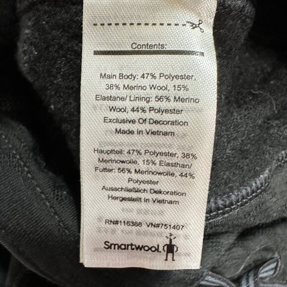 Smartwool Classic Thermal Merino Wool Blend Base Layer Leggings Women's Sz M - Picture 11 of 11